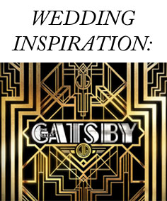 great gatsby wedding 