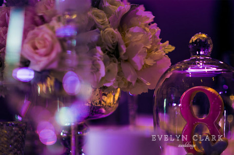 cookie table number // Design & Coordination: Evelyn Clark Weddings // Hotel Le Germain Calgary wedding // Photo: DQStudios.com